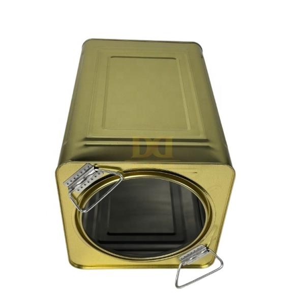 DADI Square Metal Packaging Tinplate Tea Can, Tea Tin Box Support Customized Printing