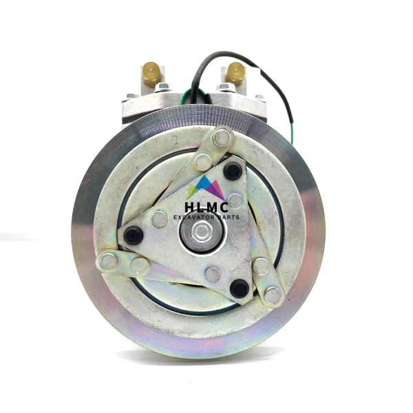 047200-7020 Excavator Compressor  E200B Air Conditional Compressor Pump