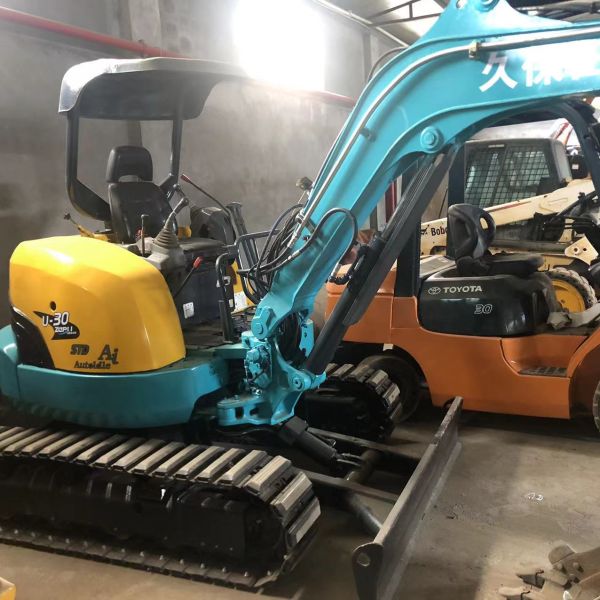 U35 3 Ton Excavator with Parker Hydraulic Pump Used Kubota U15 U20 U30 Mini Excavator