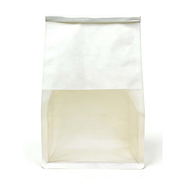 Recycle Plastic Transparent Bread Baguette Bag with Customized Strap