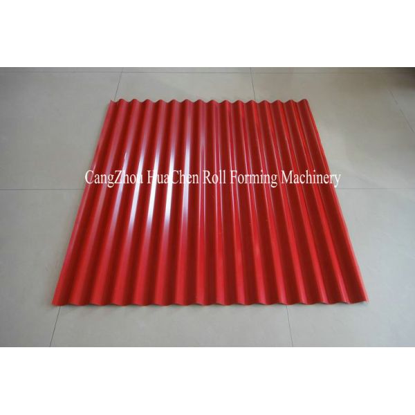 1250mm Double Layer Roll Forming Machine For Arc Cut Roofing Panel