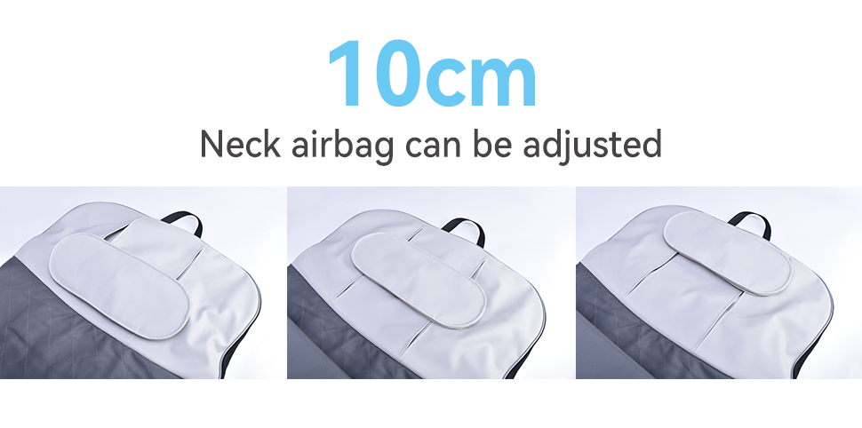 Portable Foldable Heating Massage Mattress with 4 Massage Modes for Full Body Relaxation