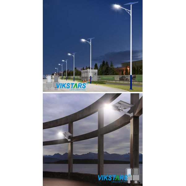 AC85V IP65 Waterproof LED Street Light Lamp 6500K Urban Expressways