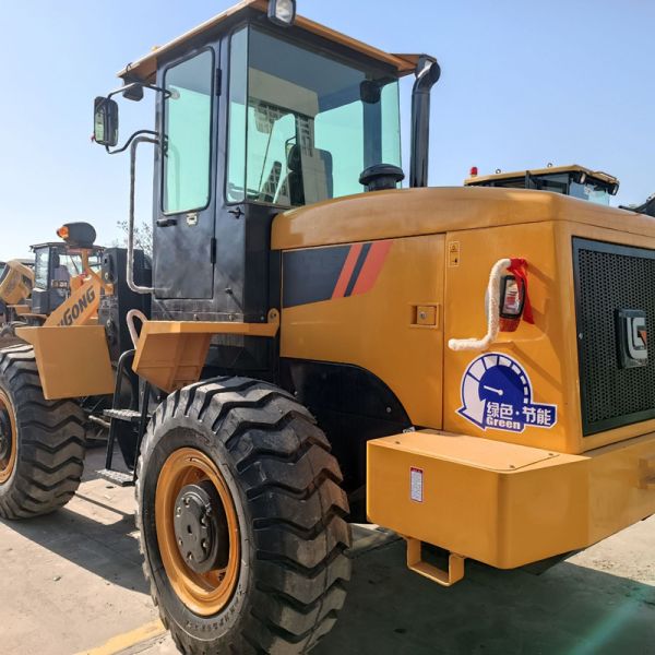 5500 кг рабочая масса Используемые Liugong 820TE 820H колесные погрузчики 10 тонн мощность