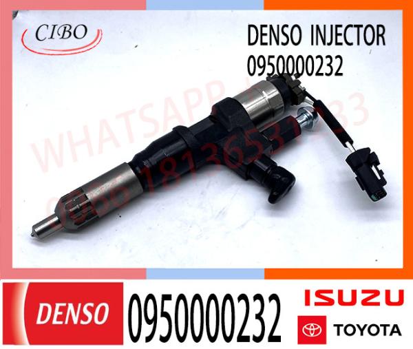 Injecteur commun 095000-023# 095000-0232 095000-0231 095000-0233 095000-0230 de rail de bonne qualité pour HINO 23910-1051