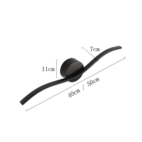 Indoor LED Wall light Mirror Front Lights Bathroom Moisture-proof 2835SMD Vanity Mirror Wall Lamp(WH-MR-36)