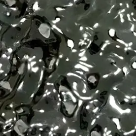 Lámina de acero inoxidable de superficie brillante con protección por película láser