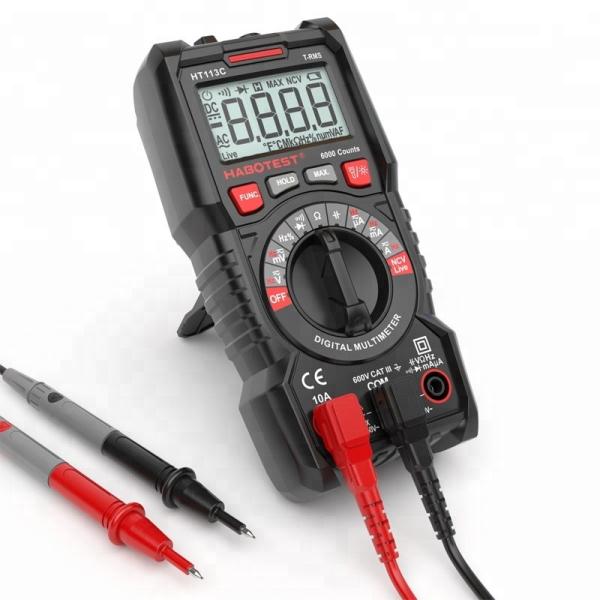 High Accuracy Automatic Digital Multimeter / Pocket Digital Multimeter Size 151*75*48 mm