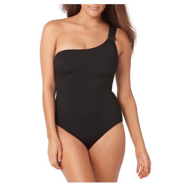 Eclipse Gemini One Shoulder One Piece Swimsuit