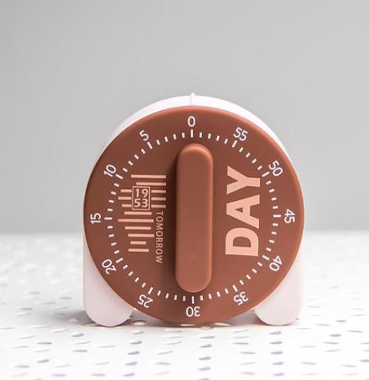Personalized Timeline Indoor Mechanical Timer 7.5cm Reduce Time Anxiety