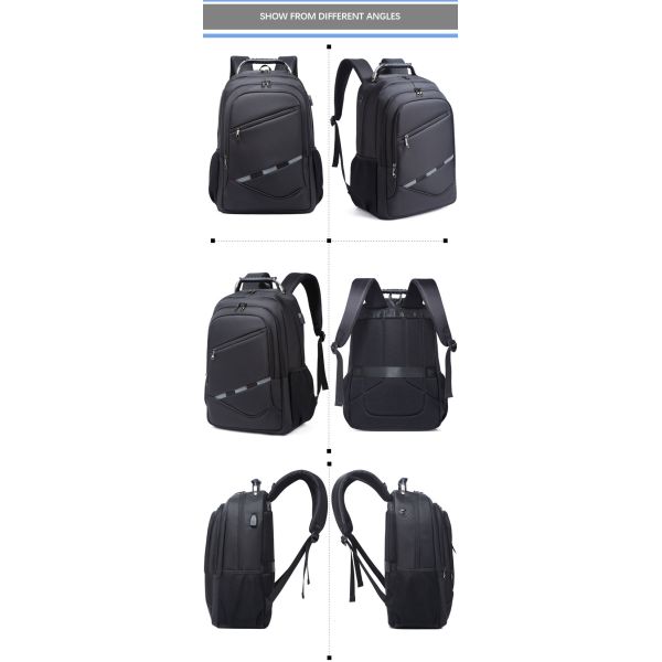 Custom Computer Backpack For Business Travel , Anti Theft Smart Backpack With USB