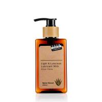 Label en plastique d'autocollant de bouteille du shampooing 200ml de place avec la douille en bambou
