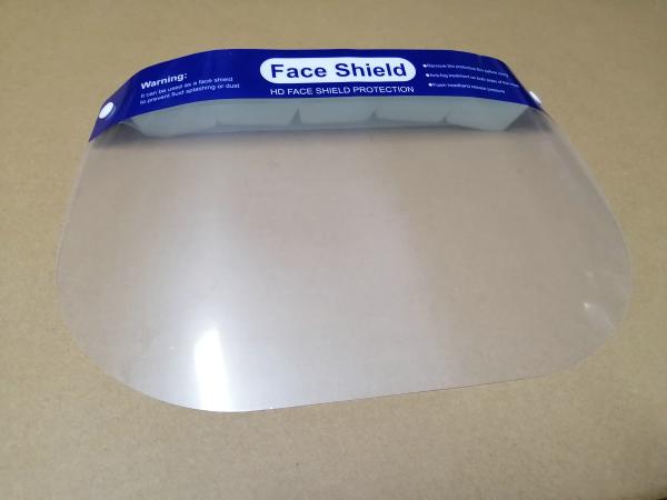 PET / PU Anti Epidemic Products , Clear Anti Fog Face Shield Protective