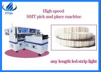 Petit pain pour rouler la machine de la lumière de bande LED SMT 500K CPH avec la caméra 10