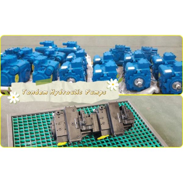 highland hydraulic oil pumps Harvesting Machinery Tandem Hydrostatic Pump Hydraulic System Components