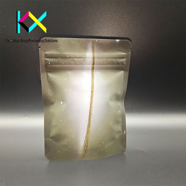 Stand Up Resealable Plastic Bags Aluminium Foil Pouch Packaging Smell Proof For Oats