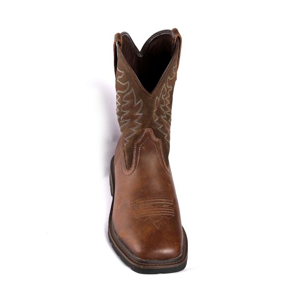 Upper Hazard Resistant Goodyear Safety Footwear PU Outsole Nylon Fabric Construction Steel Toe Safety Shoes