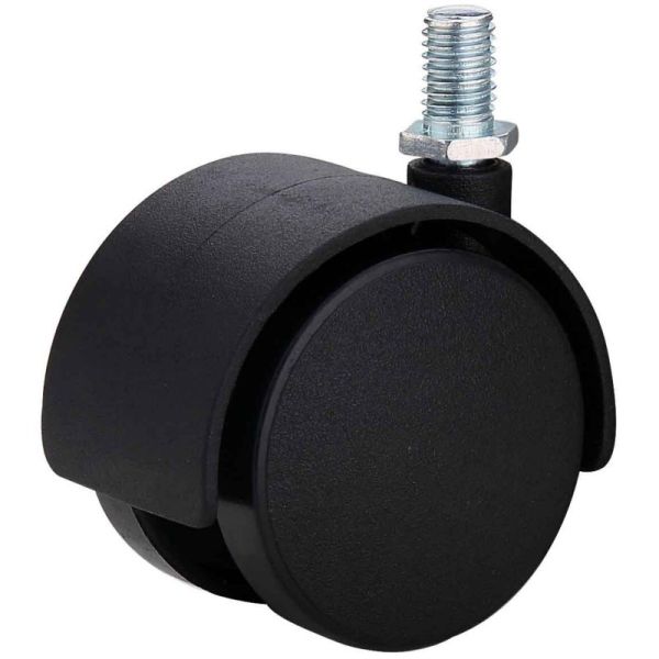 1.5 inch stem twin wheel furniture casters
