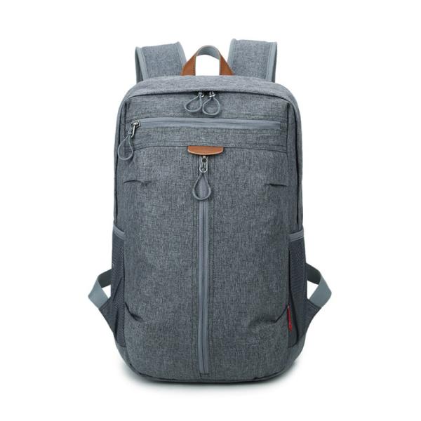 Soft Handle Modern Mens Backpack Waterproof Travel Bags  Interior Zipper Pocket