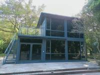 Casa de contenedores portátil con cocina y baño