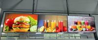 Tableau de menus numériques de 43 pouces pour la publicité de la restauration rapide