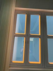 Smart Fake Window Light CRI 95 Wall Mountable L1332*W781*H66mm Controlled by App