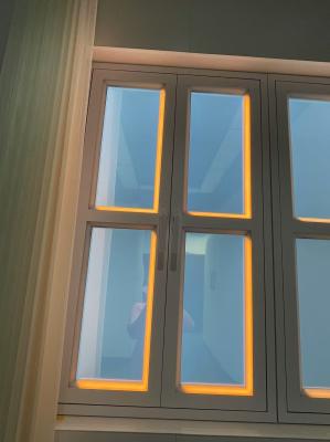 Smart Fake Window Light CRI 95 Wall Mountable L1332*W781*H66mm Controlled by App and Remote for Natural Ambience