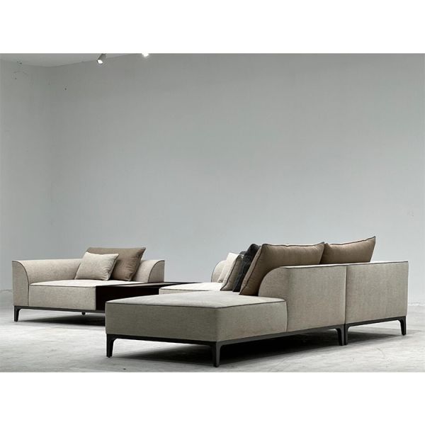 Customize Sectional Modular Sofas De Salon White Combination Couch Living Room L-shape Sofa Set Furniture Luxury Italian