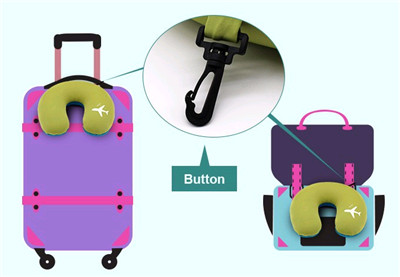 U-Shape neck Pillow car Airplane travel pillows kissen foam body pillow Cute Body/Neck/Sleep Pillow