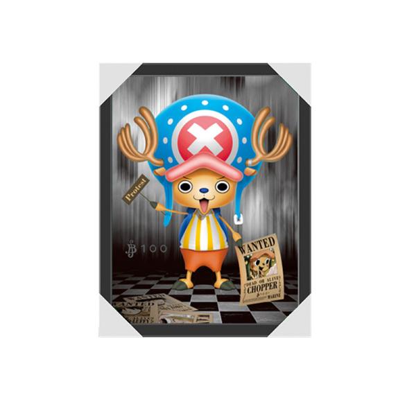 One Piece 0.6mm PET 3D Posters Wall Art Anime Poster 3D Triple Transition Flip 30X40CM