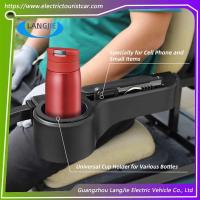 Kit de siège arrière universel pour voiturette de golf EZGO, accoudoir noir, porte-gobelet, amovible pour un nettoyage facile