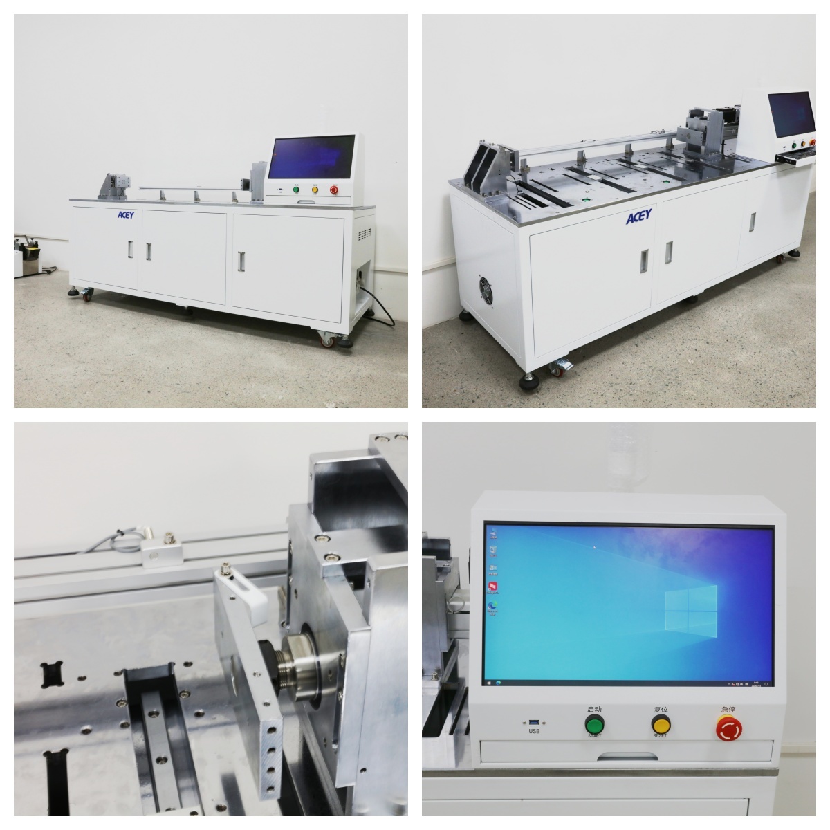 Automatic Prismatic Battery Cell Stacking and Pressing Machine with PC Control