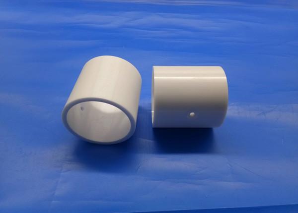 Custom Zirconia Ceramic Parts Shaft Sleeve Motor Bush Zro2 Mud Pump Liner YSZ Bushing