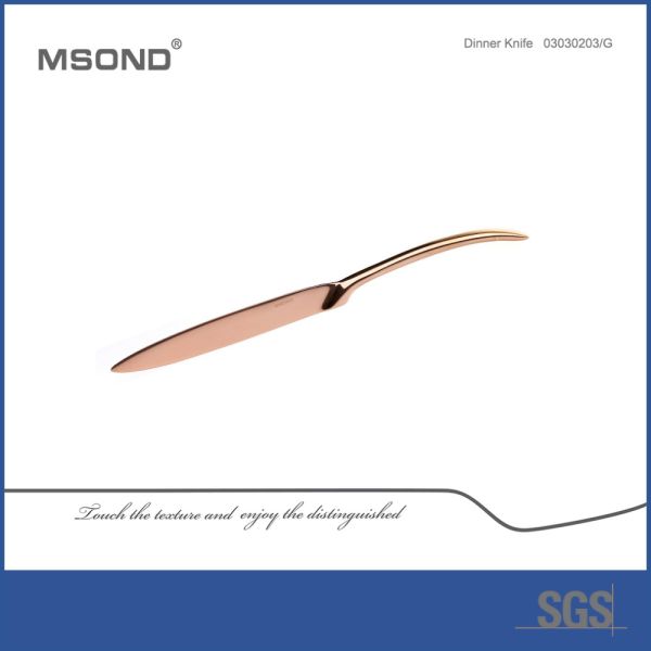 Wedding Intergrated Forged SGS Luxury Stainless Steel Cutlery