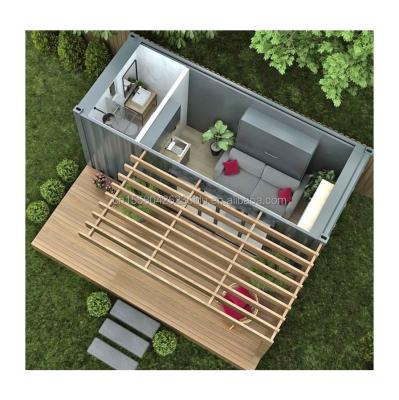 Conception personnalisable Moderne UE 20 pieds Maison préfabriquée en bois Jardin Petit appartement indépendant