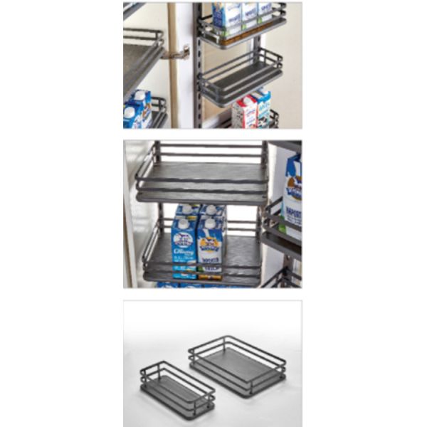 Вытяните вне аксессуары нержавеющую сталь кухни корзины провода современные или депо кладовки утюга