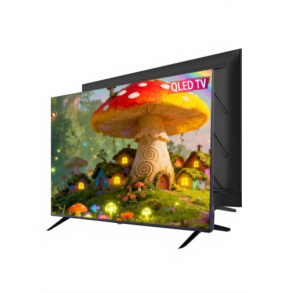 65 Inch 2K QLED Android Smart TV-120Hz Refresh Rate USB Interface Black Color-Hotel TV