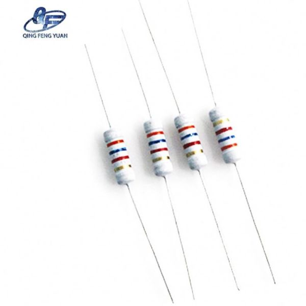 High Quality Carbon Film Resistor 1.2K 470K 190K 1W 2W 1/6W 5% Cheap Four Color Ring Resistor