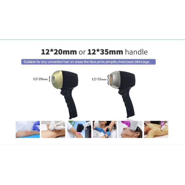 удаление 808nm волос лазера длины волны сопрано 810nm тройное