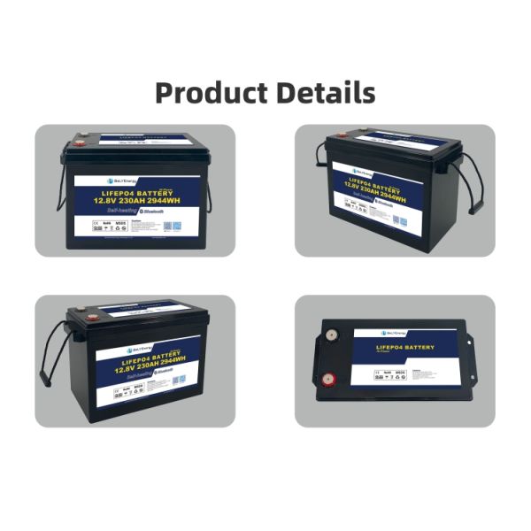 Large Capacity Environmental Friendliness safety Lithium Battery 12V 230Ah
