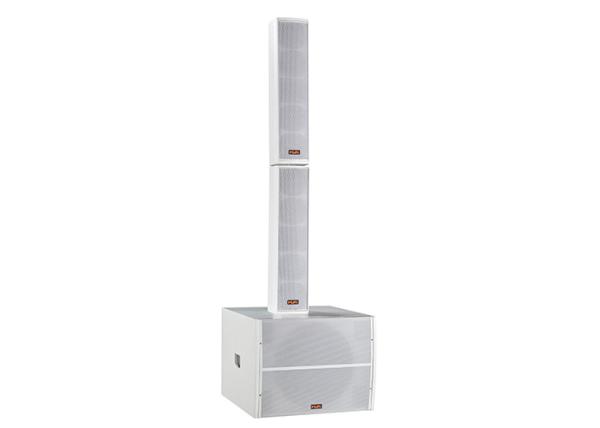 450W Acivte Column Speaker with 15 inch Subwoofer , Speakers Dj Equipment