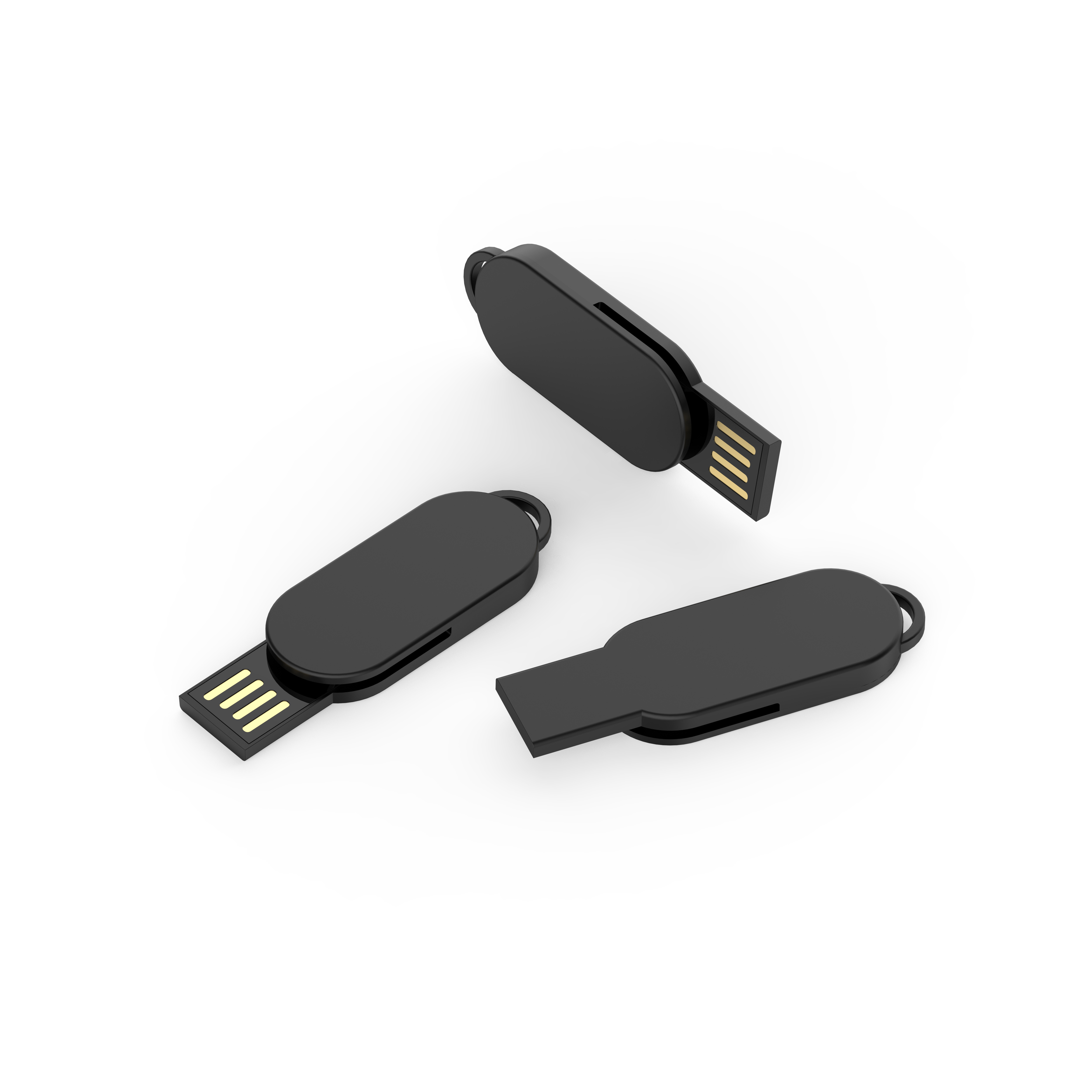 Работающий блестящий светодиодный кристаллический USB-накопитель с совместимостью Windows/Mac/Linux