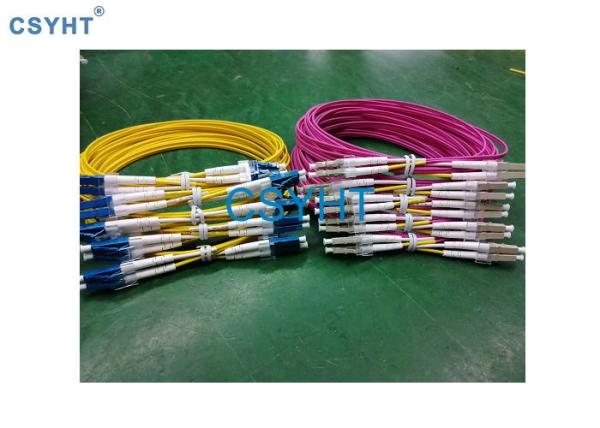Trança da fibra ótica da manutenção programada DX G657A2 2.0mm LSZH 10m de SC/UPC