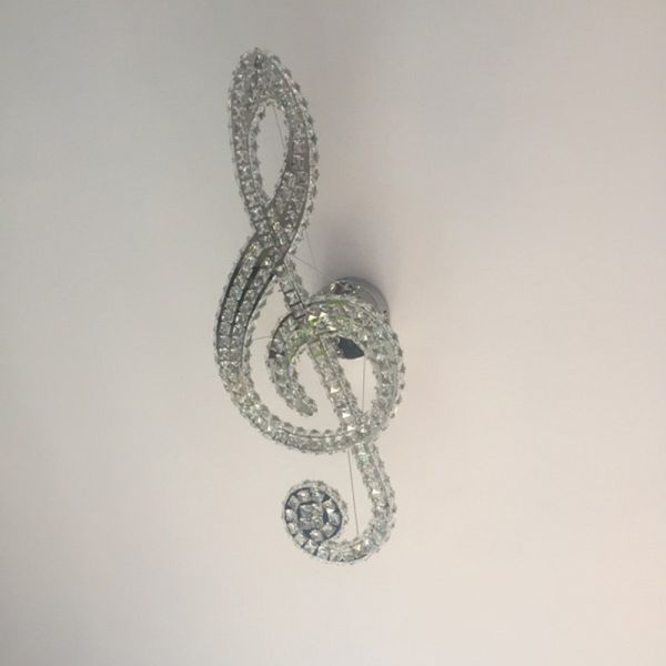 Crystal glass ceiling lights Music Lampshade For Indoor Home Lighting Fixturs (WH-CA-50)