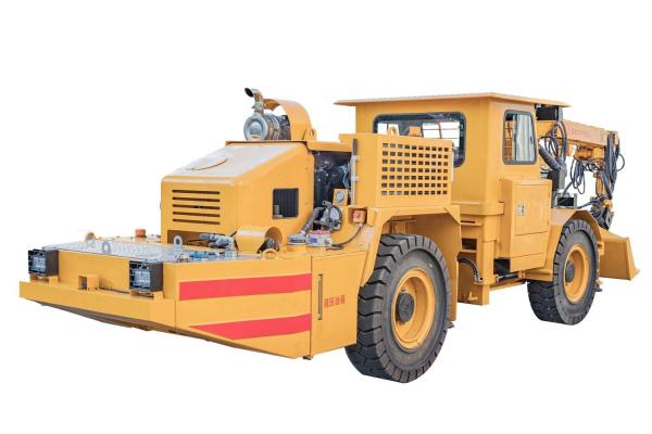 Scaler hidráulico para mineração subterrânea de rochas soltas no túnel