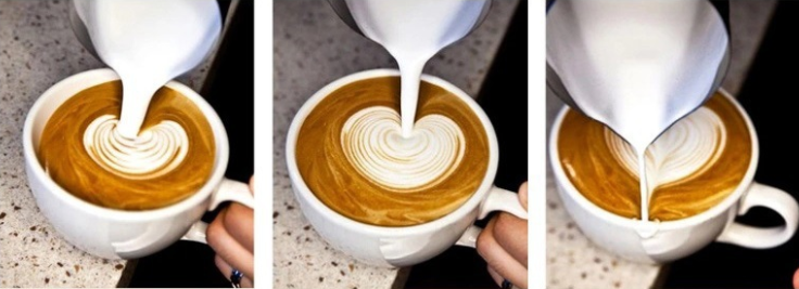 Simple  Stainless Steel Milk Frothing Jug Garland Cup With Measurement