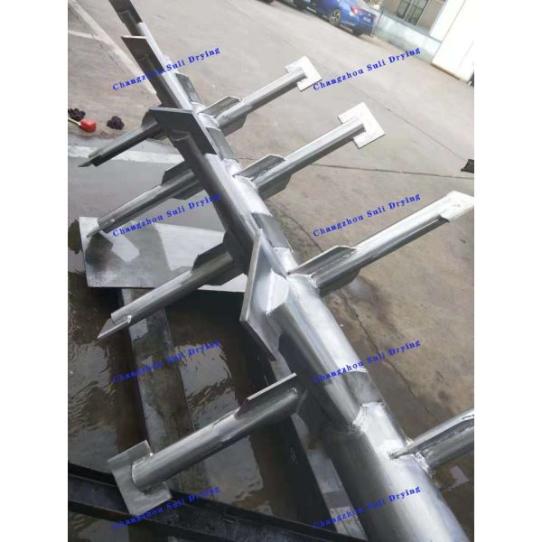 Thermal Oil ZPG Vacuum Rake Dryer Optimal Solution For Hot Water Heat Source