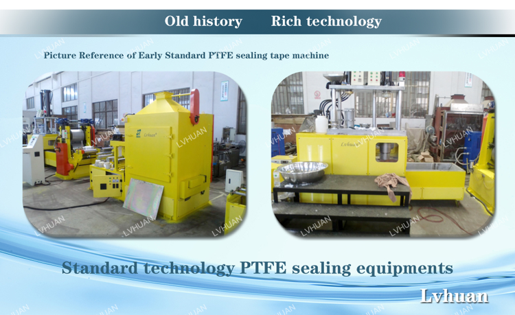 White 25mm PTFE Tape Machine Heat Resistance Abundant Technical Reserves