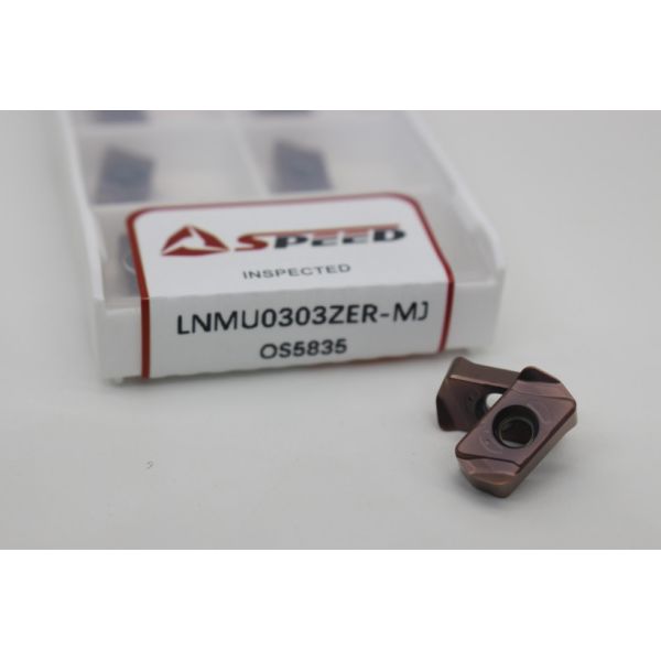 Питание Lnmu 0303Zer Mj вставок Cnc Lnmu0303Zer-Mj филируя высокое для нержавеющей стали