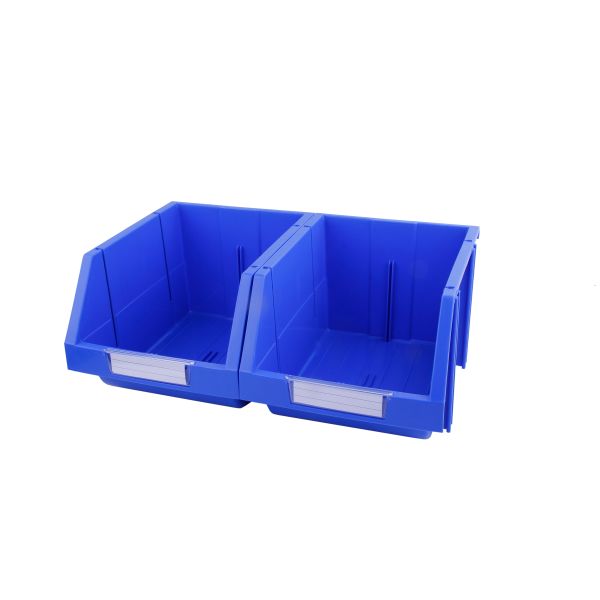 Customized Workshop Shelf Bin for Tools Plastic Warehouse Storage Bin Hanging Toolspare Stacking Box